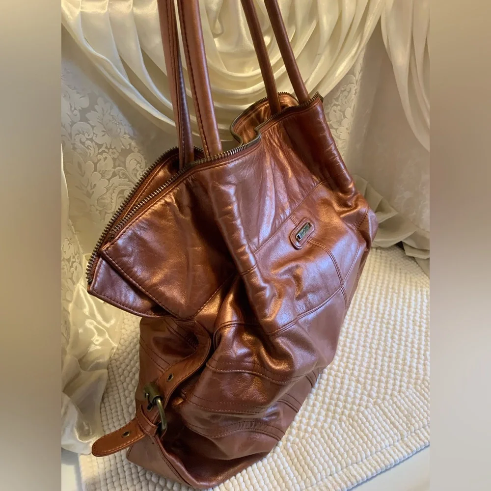 JUNOIR DRAKE LEATHER BAG